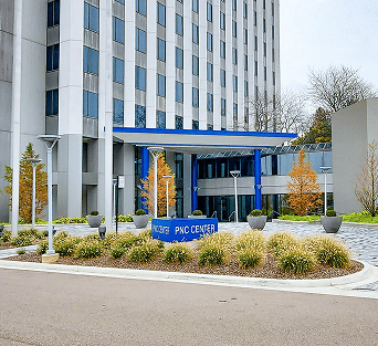 Intelligent Office flagship location interior showcasing professional workspace and flexible office solutions